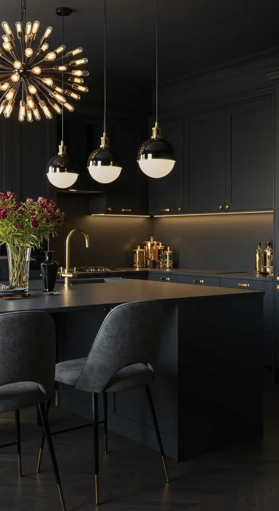 9 Modern Kitchen Design Ideas for a New Experience Statement Lighting Fixtures