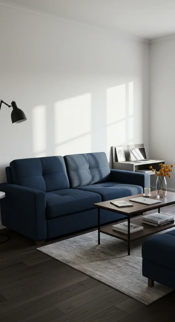 6 Inspirational Living Room Decor Ideas Stylish multifunctional furniture in small living room