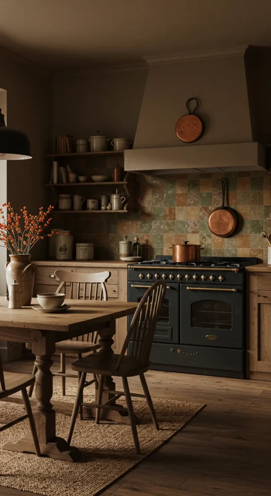 7 Rustic Kitchen Ideas for a Cozy, Timeless Look Warm-toned rustic kitchen with earthy colors