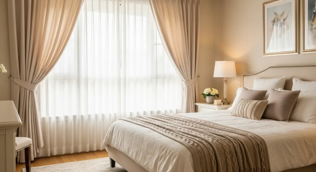 Home - Home decor Bedroom Curtain Ideas