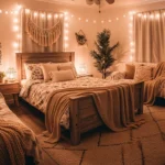 Collage of five distinct Bloxburg bedroom styles inspiring design ideas