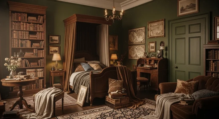 Dark Academia Bedroom Decorating Ideas
