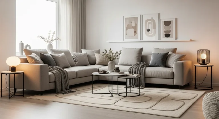 L-Shaped Sofa Living Room Designs