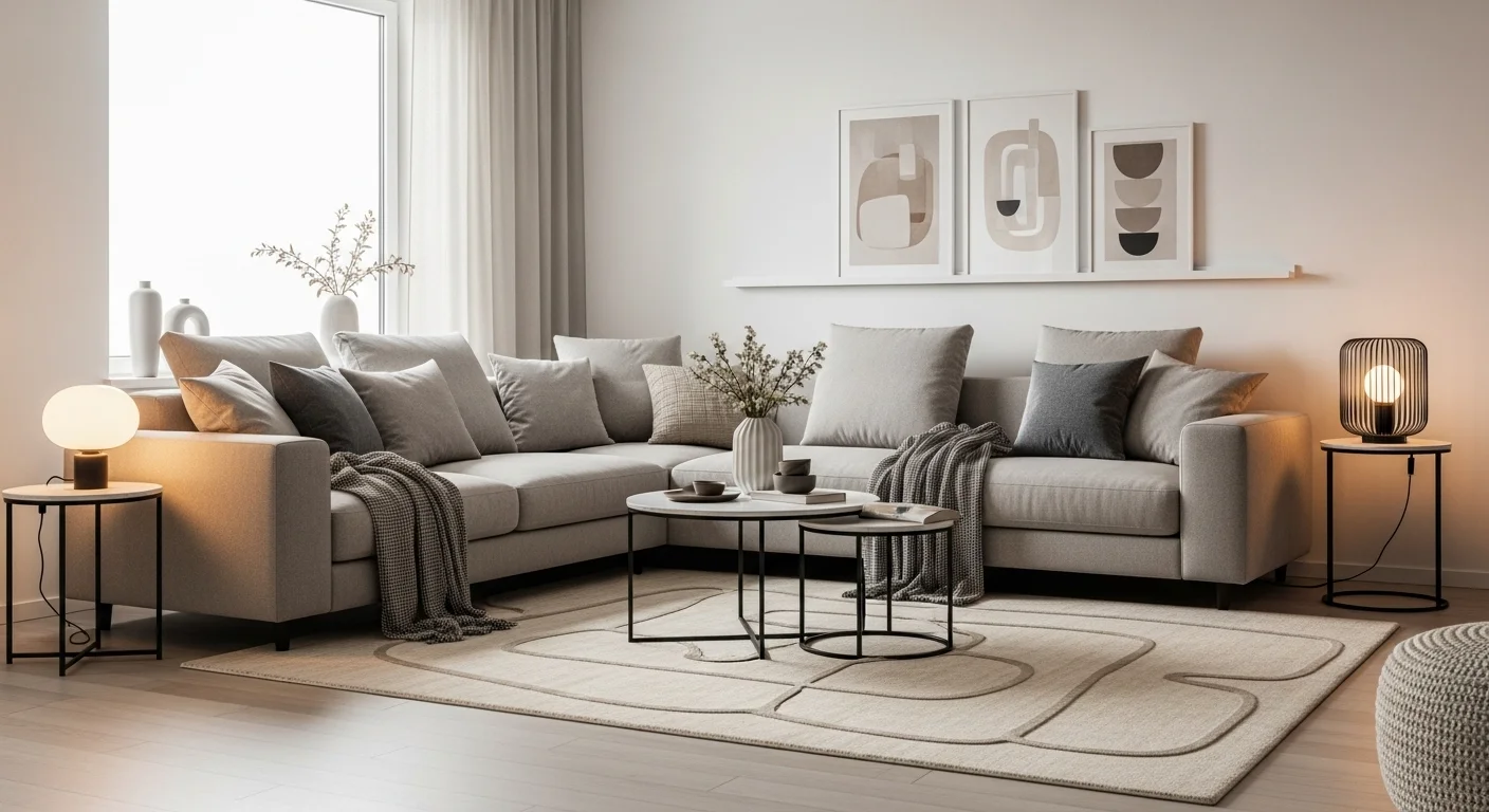 7 L-Shaped Sofa Living Room Designs - homly design