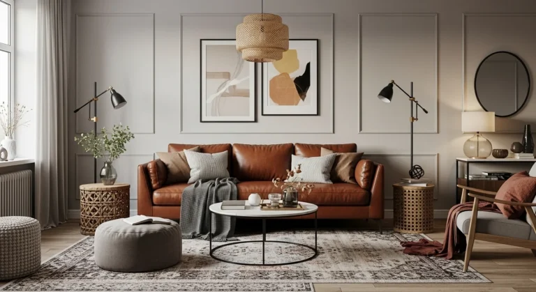 Leather Couch Living Room Ideas