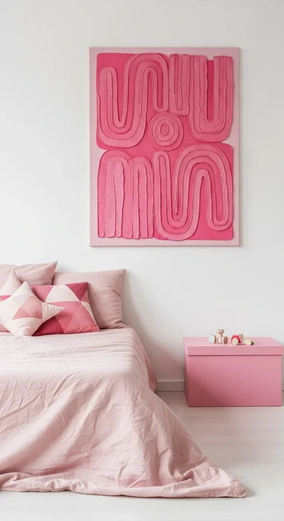 7 Girl Bedroom designs In Pink That Keep It Subtle Minimalist pink bedroom with simple decor and pink accents