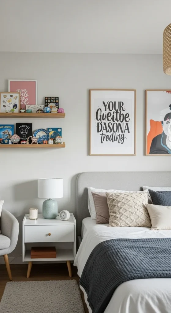 6 Modern Bedroom Interior Design Ideas Stealing the Show Modern bedroom decorated with photos and personal mementos