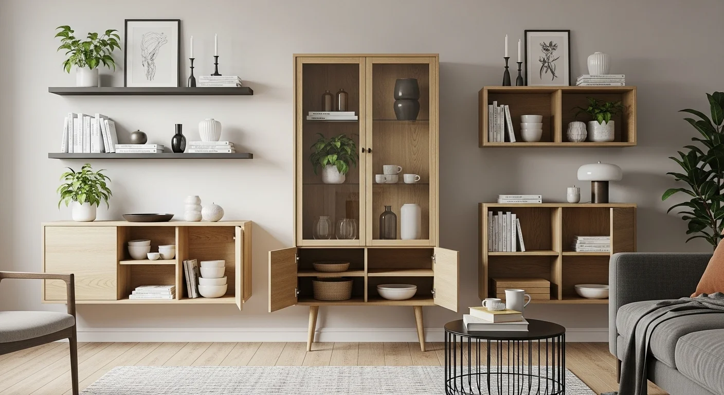 8 Best Living Room Shelving Ideas - HomlyDesign