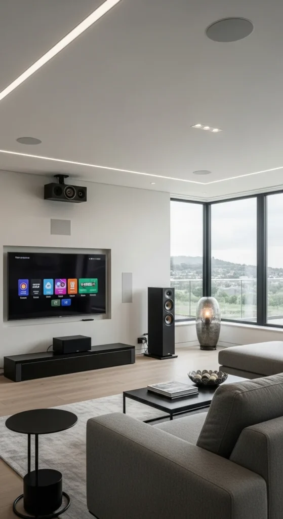 7 Gorgeous Sunken Living Room Design Ideas to Choose From Multi-functional sunken living room with modular furniture