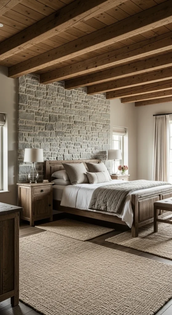 9 French Cottage Bedroom Ideas Rustic French cottage bedroom with natural materials