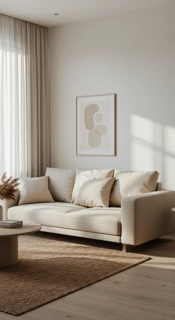 7 Living Room Sofa Ideas That Transform Your Space Spacious charcoal sectional sofa in a warm living room