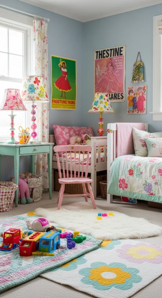 10 Toddler Girl Bedroom Ideas On A Budget To Love Thrifted toddler bedroom furniture and vintage decor elements