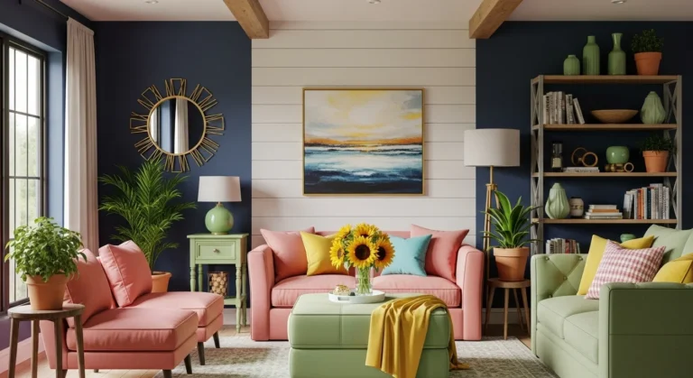 Vibrant Living Room Colors